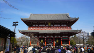 tempel in Tokio
